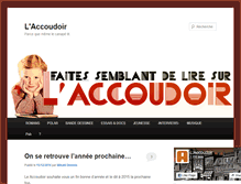 Tablet Screenshot of laccoudoir.com